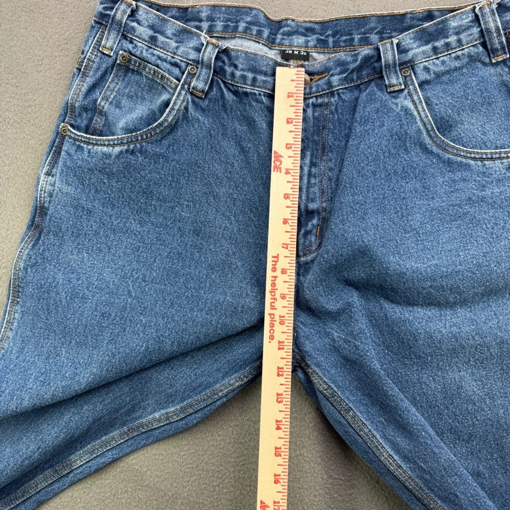 Most Wanted Jeans Men 38x30 (36) Loose Fit Denim Grandpacore Skater Streetwear